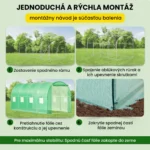 Fóliovník 2.5×4×2 m