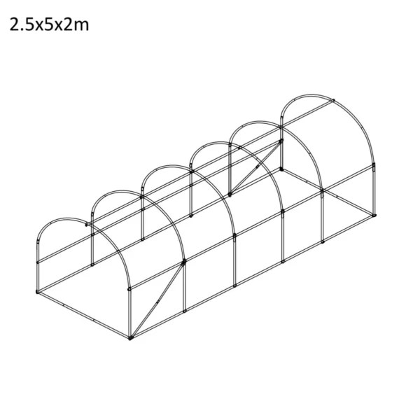 Fóliovník 2.5×5×2 m