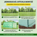 Fóliovník 2.5×5×2 m