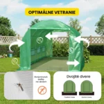 Fóliovník 2×3.5×2 m