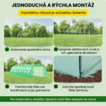 Fóliovník 3×8×2 m