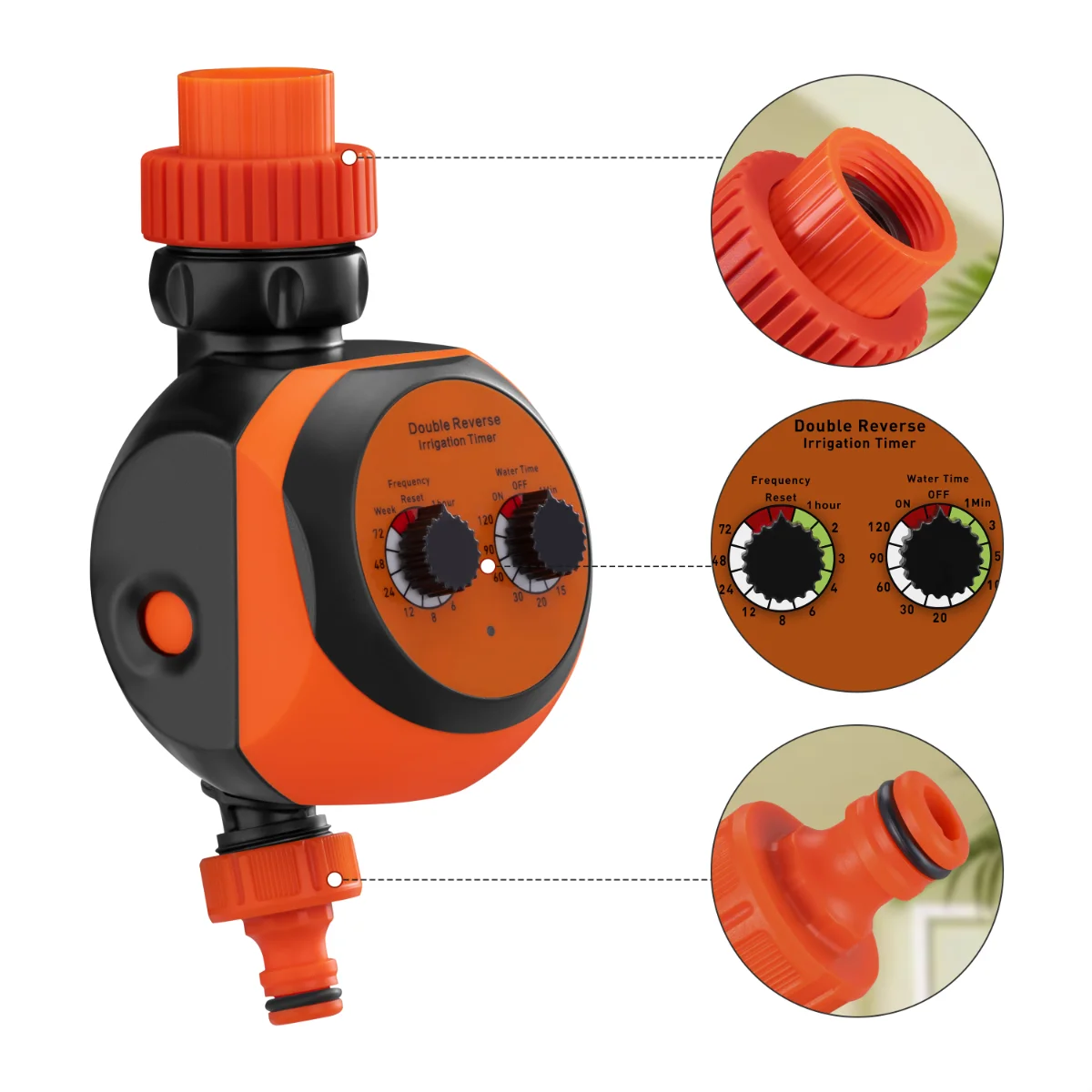 Časovač zavlažovania – automatické polievanie záhrady