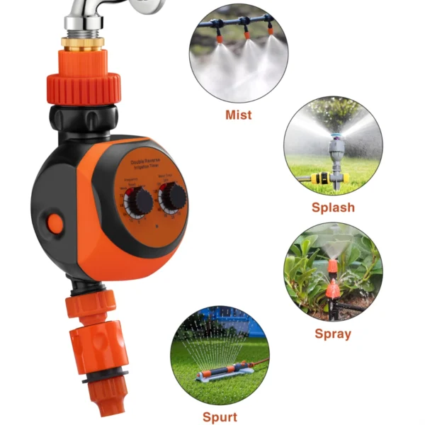 Časovač zavlažovania – automatické polievanie záhrady