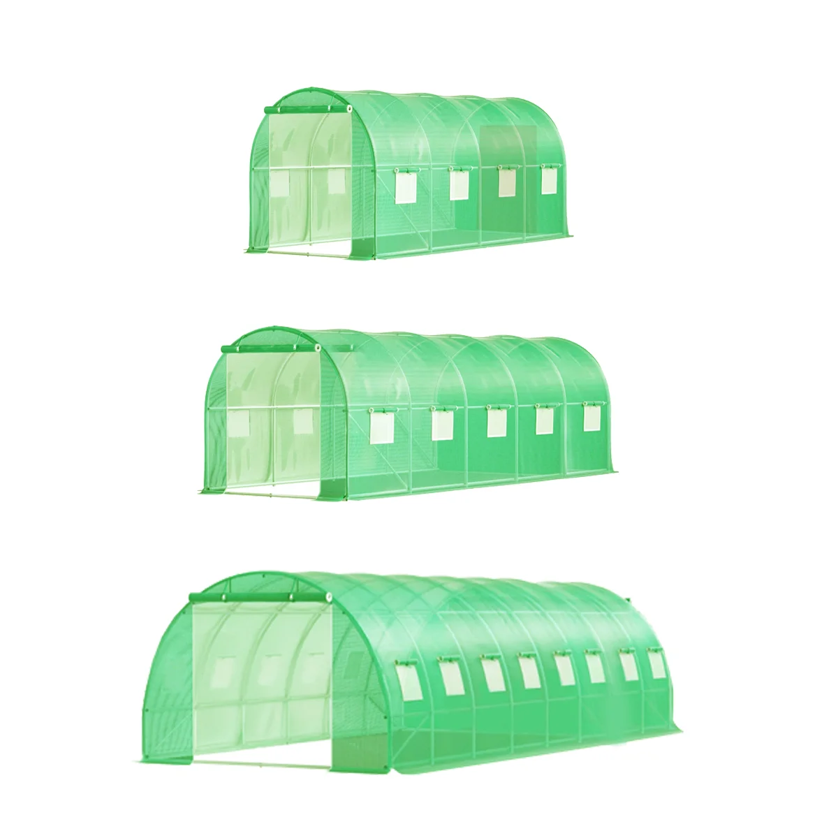 Fóliovník – stabilný, dvojité dvere, UV ochrana