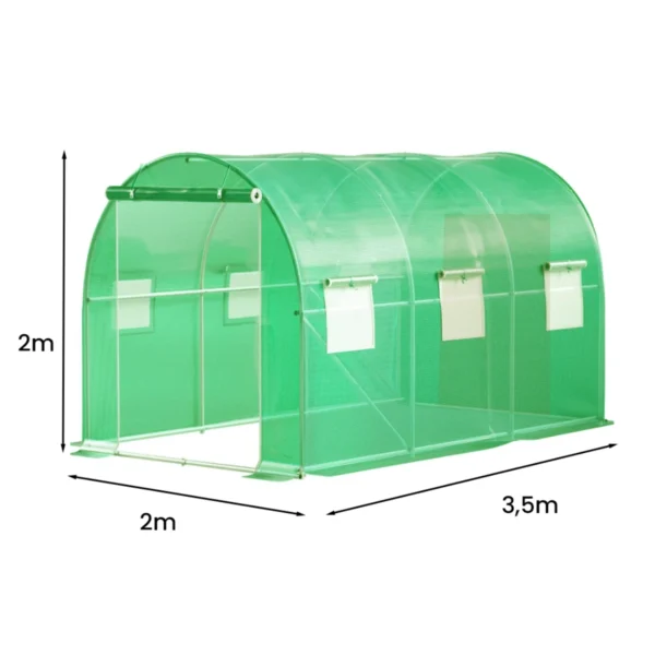 Fóliovník 2×3.5×2 m