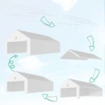 Garážový stan 5×10 m