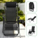 Skladacie záhradné ležadlo