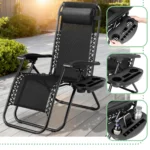 Skladacie záhradné ležadlo