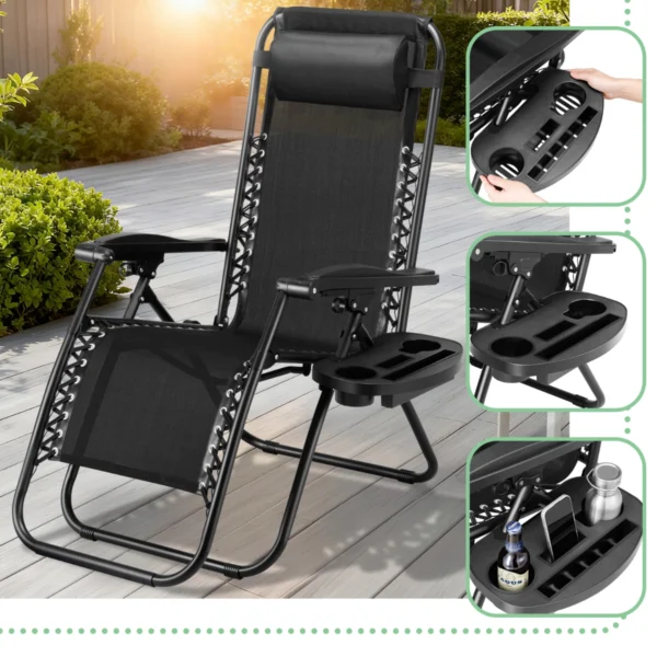 Skladacie záhradné ležadlo