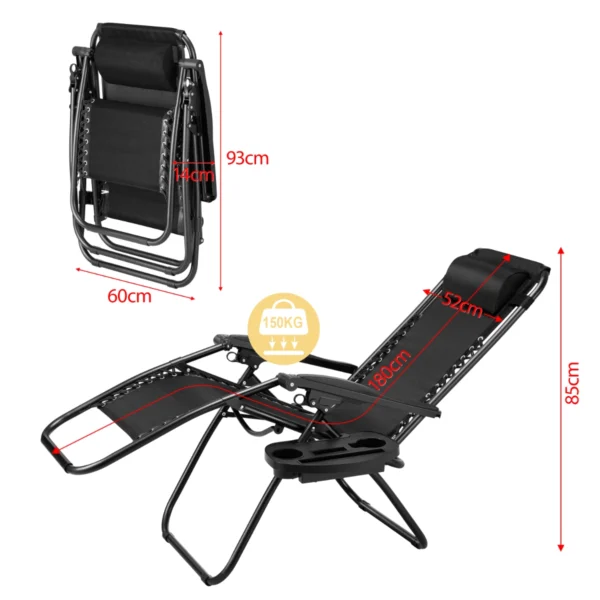 Skladacie záhradné ležadlo