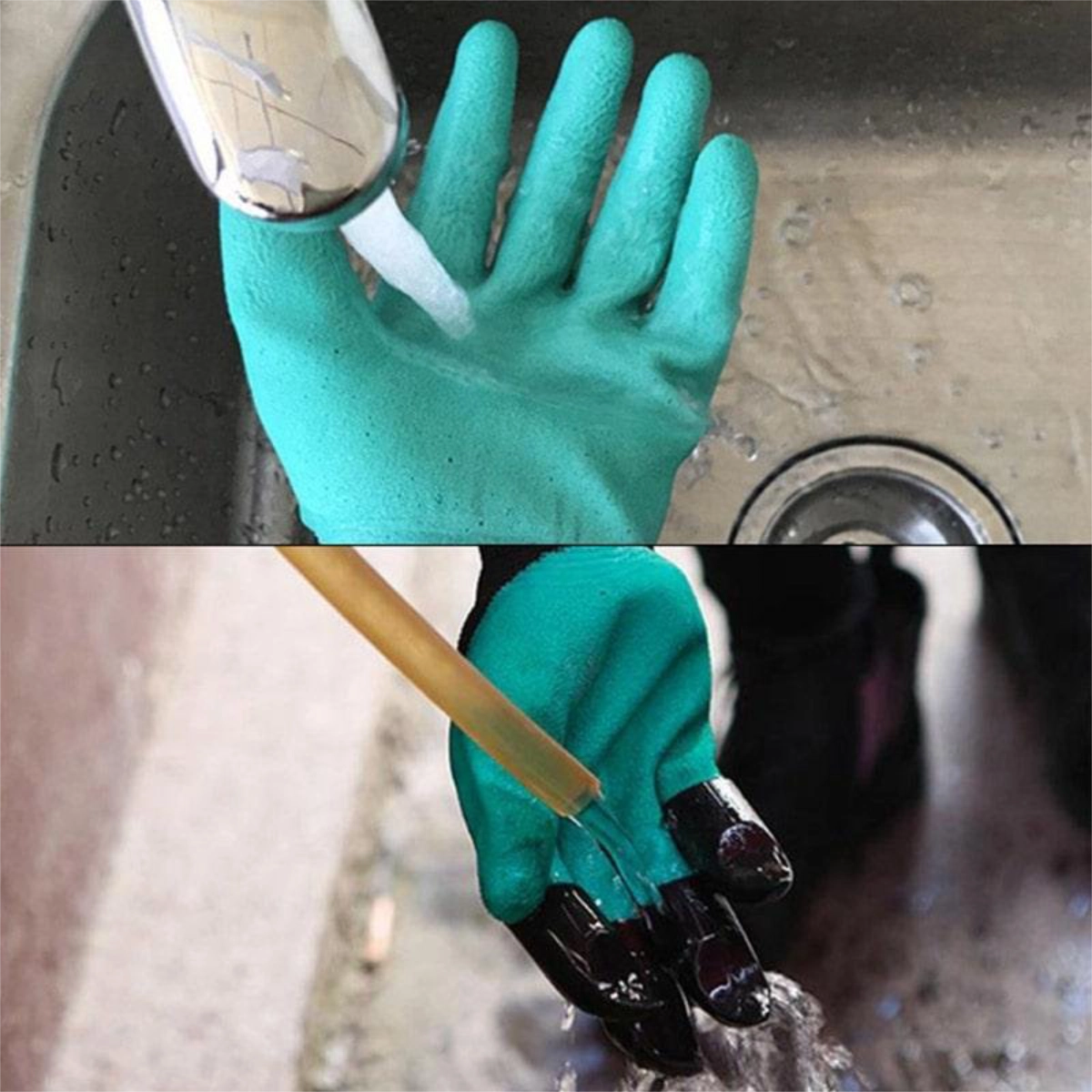 Rękawice ogrodowe z pazurami