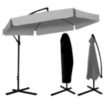 Záhradný slnečník 3 m – sivej