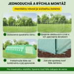 Fóliovník 3×10×2 m