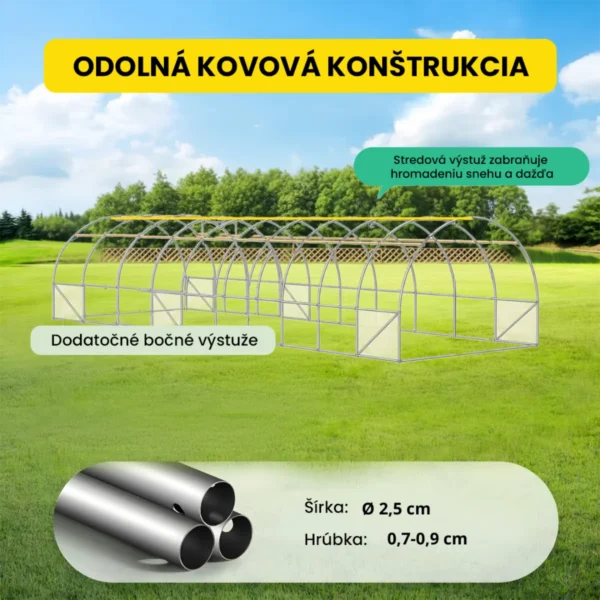 Fóliovník 3×10×2 m