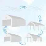 B01441_4_result Garážový stan – prémiová konštrukcia 38 mm + plachta 280 g/m²