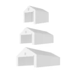 Garážový stan – konštrukcia 38 mm + plachta 280 g/m²