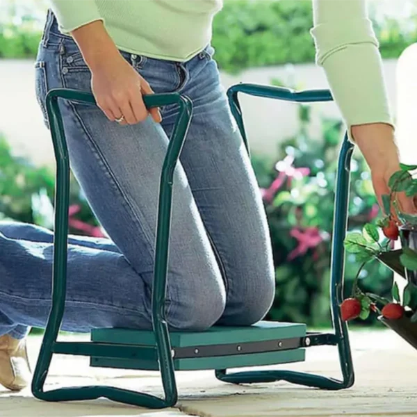 Záhradná stolička – kľakadlo 3 v 1 s organizérom