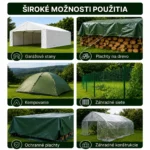 Kovové upínacie kolíky na stany a plachty 30 cm – 10 ks